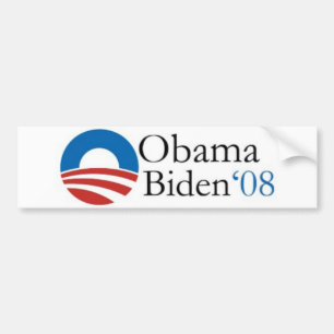 Autoaufkleber Obama Biden '08