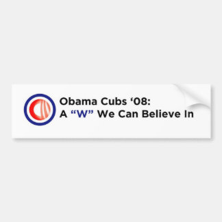 Autoaufkleber Obama CUB