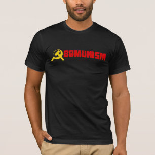Autoaufkleber - Obamunism Rot T-Shirt