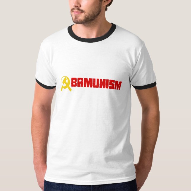 Autoaufkleber - Obamunism T - Shirt (Vorderseite)