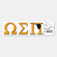 Autoaufkleber Omega-Sigma-PUs (Rate)