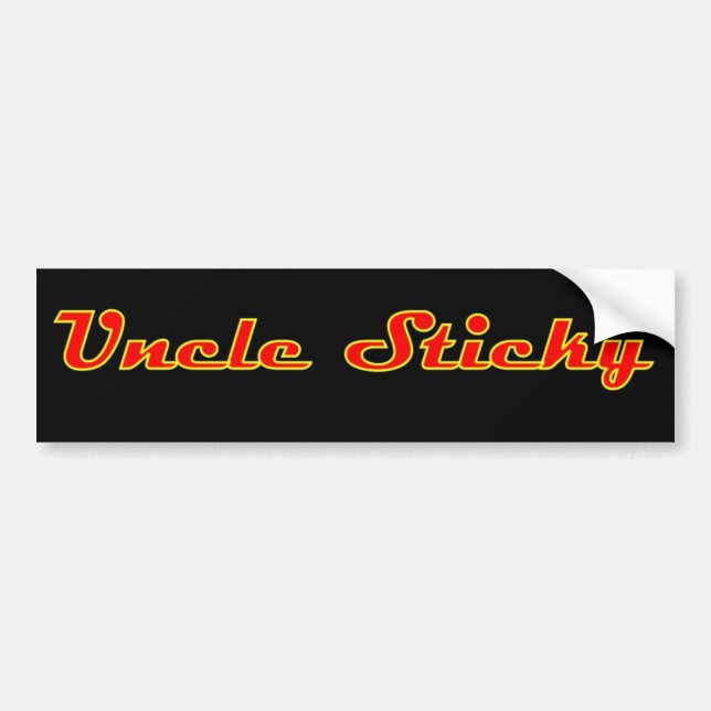 Autoaufkleber Onkel-Sticky (Vorne)