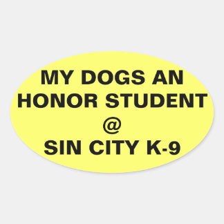 Autoaufkleber Ovaler Aufkleber