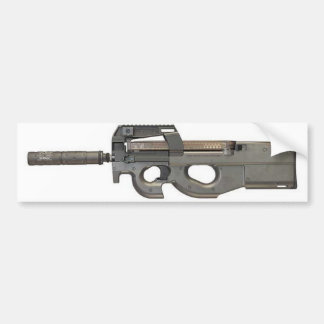 Autoaufkleber - P90 w/Silencer