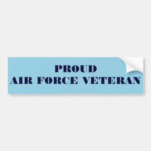 Autoaufkleber Proud Air Force Veteran