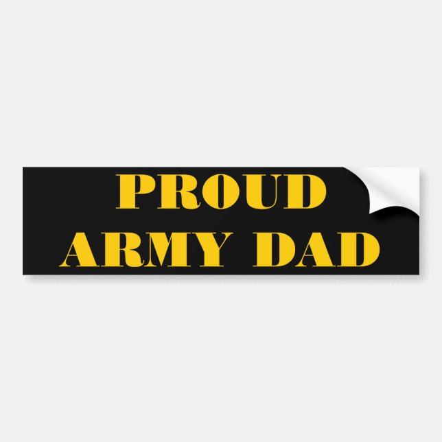 Autoaufkleber Proud Army Vater (Vorne)
