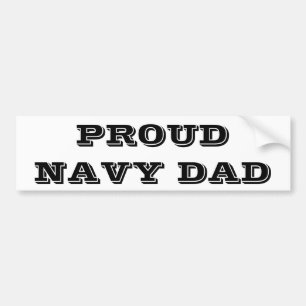 Autoaufkleber Proud Navy Vater