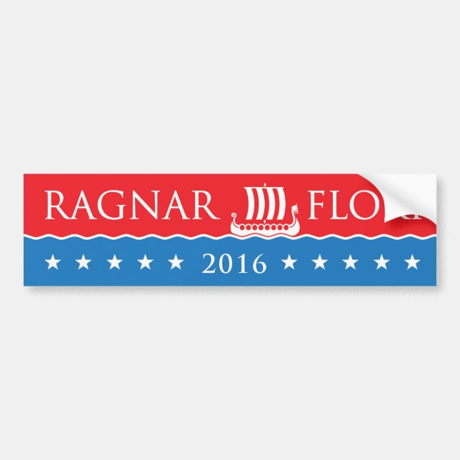 Autoaufkleber: Ragner/Floki/2016 Autoaufkleber (Vorne)