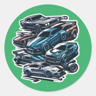 Autoaufkleber Runder Aufkleber