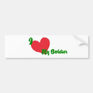 Autoaufkleber Soldat des Herzens I