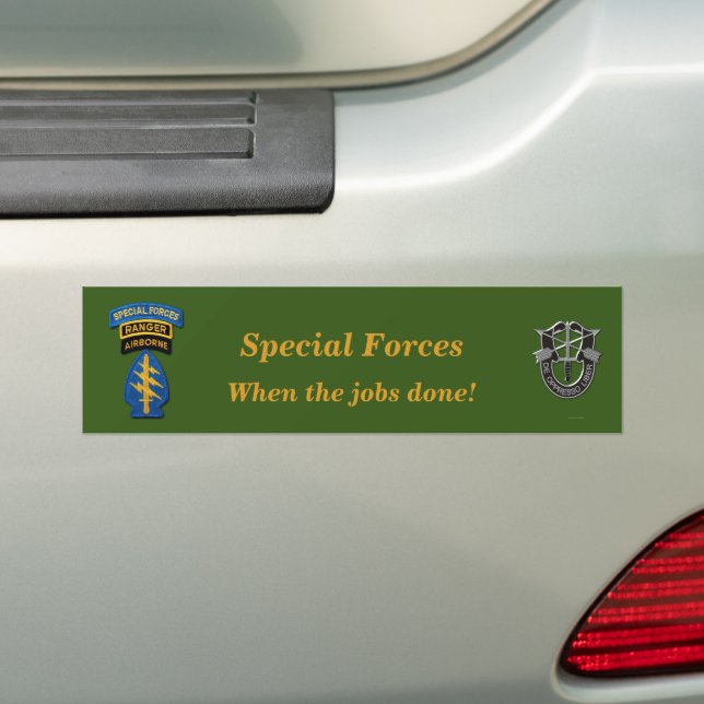 Autoaufkleber Special Forces Green Berets (Auf Auto)