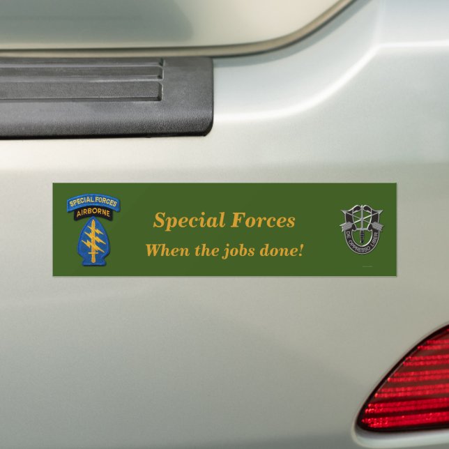 Autoaufkleber Special Forces Green Berets (Auf Auto)