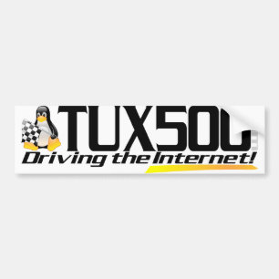 Autoaufkleber Tux500