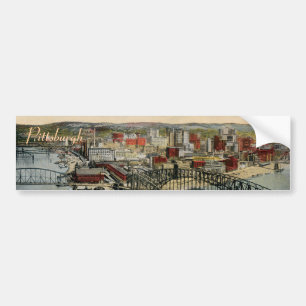 Autoaufkleber von Pittsburgh Point 1931