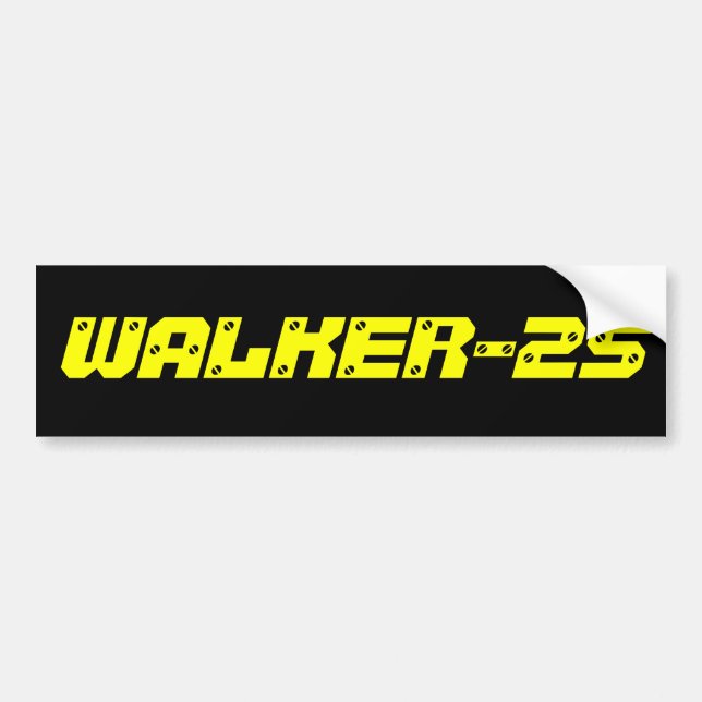 Autoaufkleber WALKER-25 (Vorne)