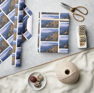 Autobahn 1 Carmel California Geschenkpapier