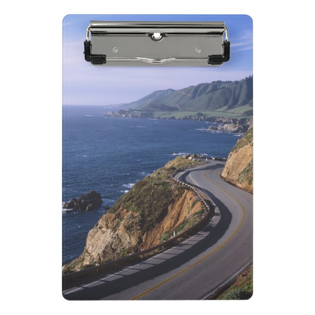 Autobahn 1 entlang der kalifornischen Küste in der Mini Klemmbrett (Vorderseite)