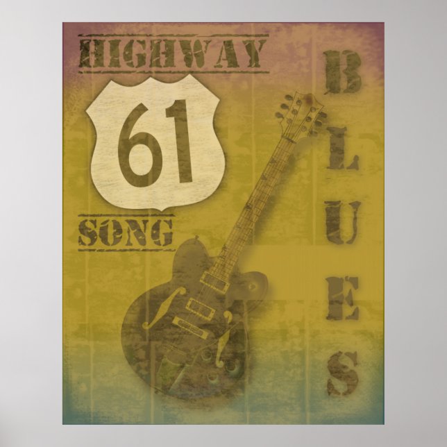 Autobahn 61 Blues Poster (Vorne)