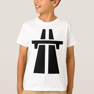 Autobahn, Autobahn, Autobahn - Schwarz T-Shirt