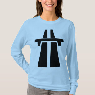 Autobahn, Autobahn, Autobahn - Schwarz T-Shirt