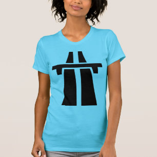 Autobahn, Autobahn, Autobahn - Schwarz T-Shirt