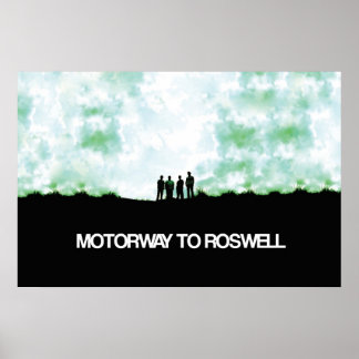 Autobahn bis Roswell Poster