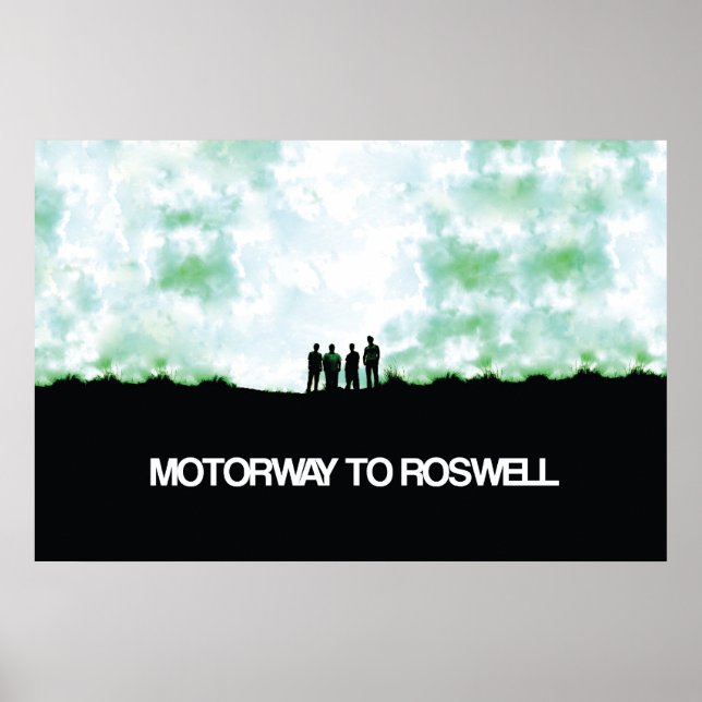 Autobahn bis Roswell Poster (Vorne)