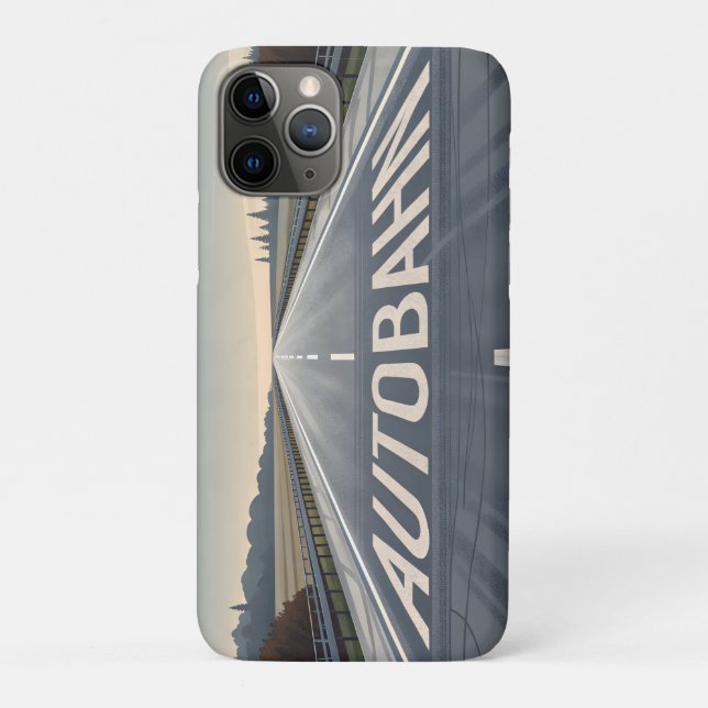 Autobahn Endlose Straßenperspektive Kunst Case-Mate iPhone Hülle (Rückseite)