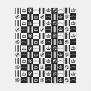 Autobahn Fußball-Blanket Fleecedecke