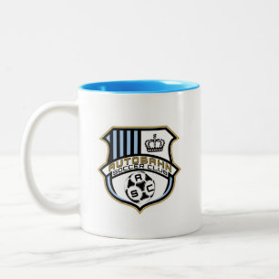 Autobahn Fußball Club Schild Tasse