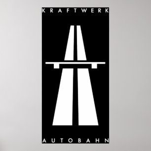 Autobahn Kraftwerk Inspiriert Poster