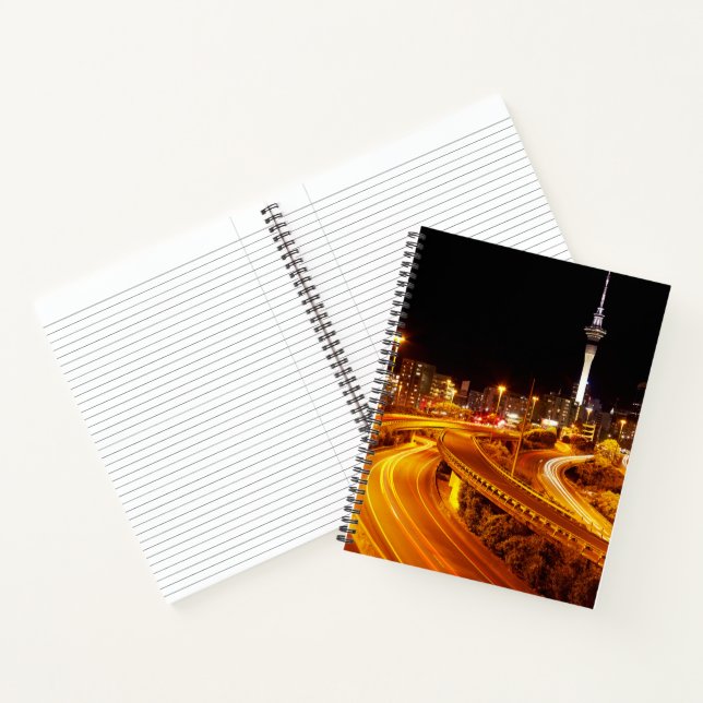 Autobahn nach Auckland Notizbuch (Innenseite)