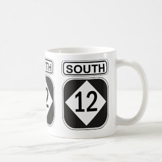 Autobahn Süd 12 (Außenbänke) Kaffeetasse