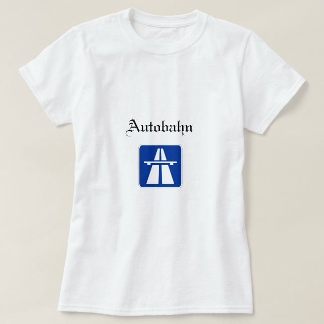 Autobahn Womens T - Shirt (Design vorne)