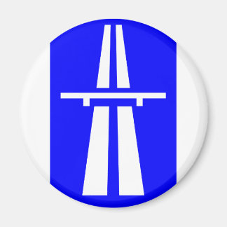 Autobahn-Zeichen Magnet