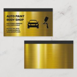 Autobody Paint Shop Visitenkarte
