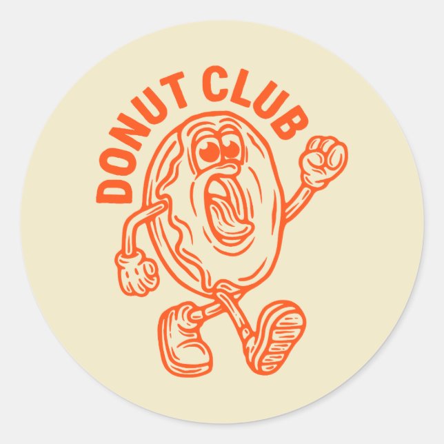 Autocolante Runder Aufkleber (Vorderseite)