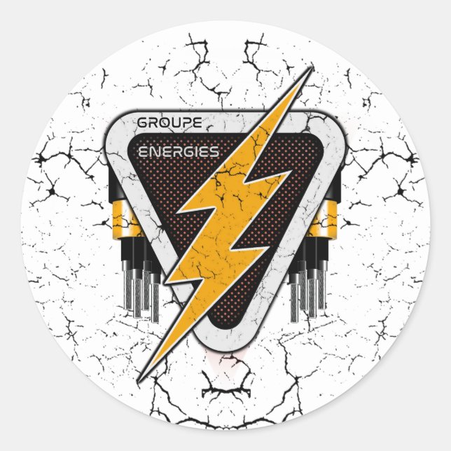 AUTOCOLLANT NRJ 2025 RUNDER AUFKLEBER (Vorderseite)