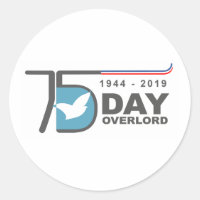 Autocollants D-Day Overlord Normandie 1944-2019