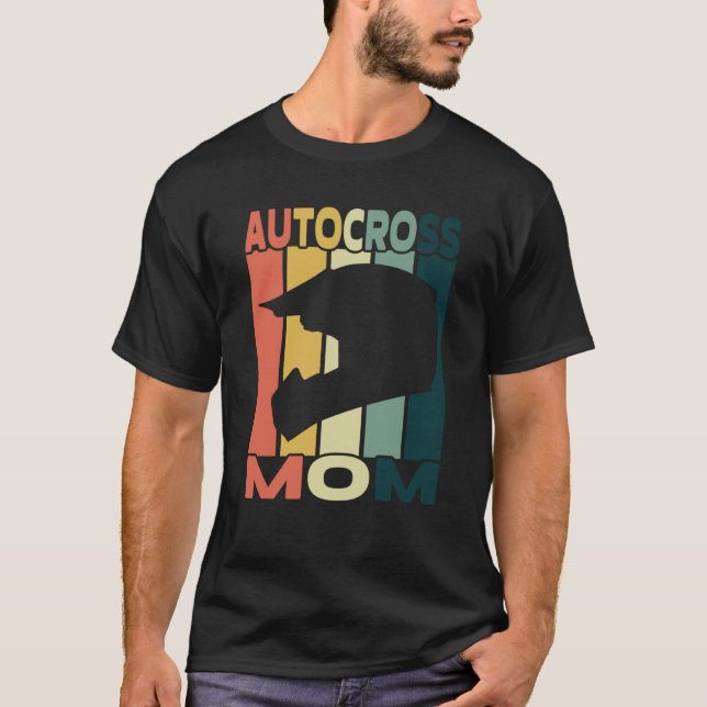 Autocross Mama I Cone Racing Autocross T-Shirt (Vorderseite)