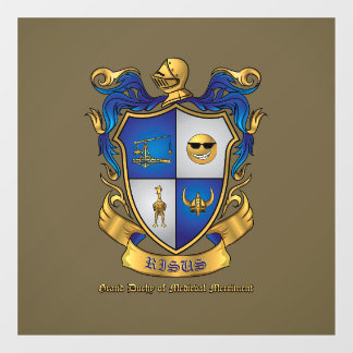 Autodekor des Großherzogtums Fensteraufkleber