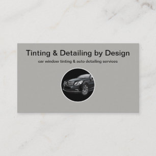 Autodetailing und Fenster-Tönung Visitenkarte