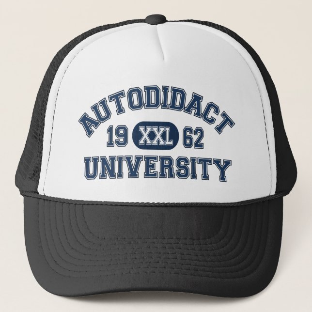 Autodidact-Universität athletisch Truckerkappe (Vorderseite)