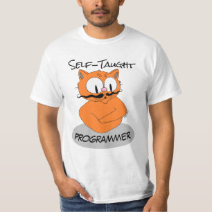 Autodidaktischer Programmierer Señor Gato™ T-Shirt
