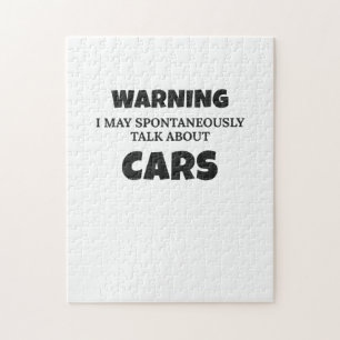 Autoenthusiasten Geschenkwarnung kann über Cars Gi Puzzle