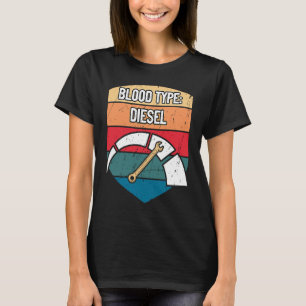 Autoenthusiasten vom Typ "Blood" T-Shirt