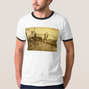 Autofähre am Dock, großartiger Hafen, Michigan T-Shirt