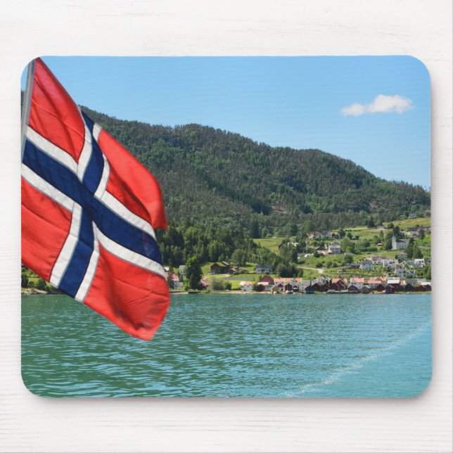 Autofähre in Norwegen mousepad (Vorne)