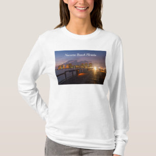 Autofahren auf Navarre Beach Pier Long Sleeve Tshi T-Shirt