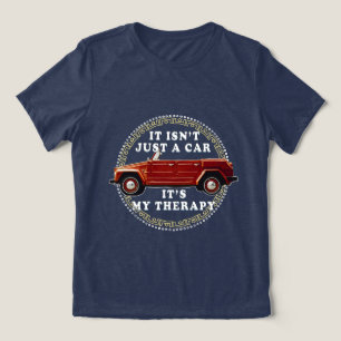 Autofahren ist Therapie Tri-Blend Shirt